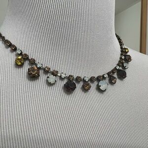 Multi-Color Rhinestone Necklace